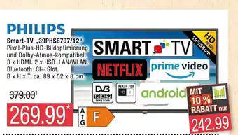 Marktkauf Philips smart tv „39phs6707-12” Angebot