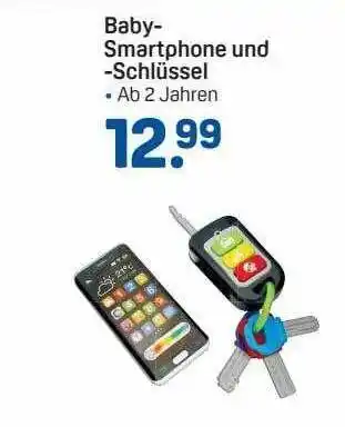 Rossmann Baby smartphone und schlüssel Angebot