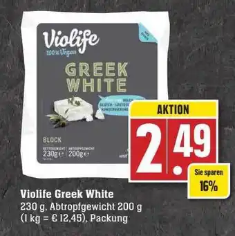 Scheck-in-Center Violife greek white Angebot