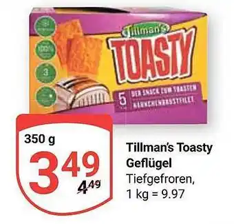 Globus Tillman's toasty geflügel Angebot