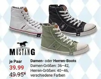 Globus Mustang damen oder herren-boots Angebot