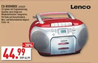 Marktkauf Cd-boombox „scd420“ lenco Angebot