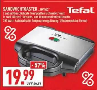 Marktkauf Sandwichtoaster tefal Angebot