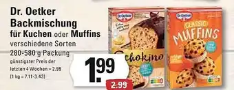 Meyer's Frischemarkt Dr oetker backmischung für kuchen oder muffins Angebot