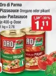 V Markt Oro di parma pizzasauce oder pastasauce Angebot