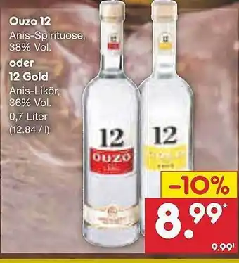 Netto Marken-Discount Ouzo 12 Angebot