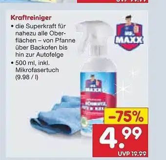 Netto Marken-Discount Maxx kraftreiniger Angebot