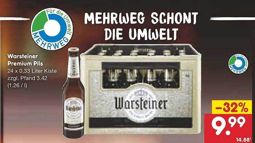 Faszinierend Warsteiner Angebot Netto Bild