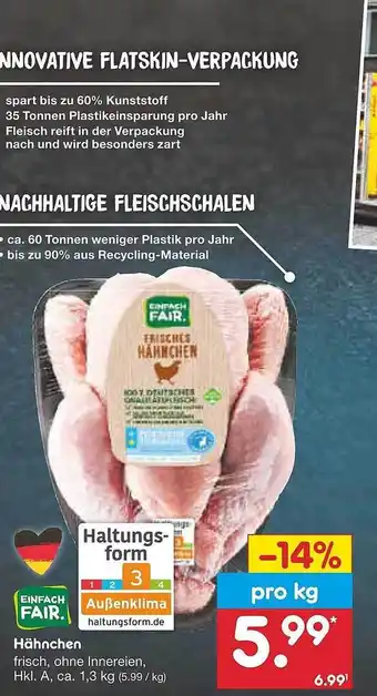 Netto Marken-Discount Einfach fair hähnchen Angebot