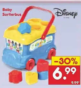 Netto Marken-Discount Baby sortierbus disney Angebot