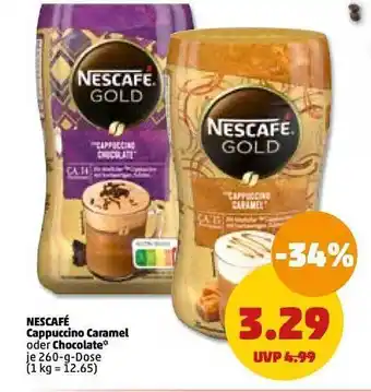 PENNY Nescafé cappuccino caramel oder chocolate Angebot