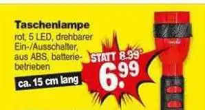 Repo Markt Taschenlampe Angebot