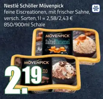 Ihr Frischmarkt Nestlé Schöller Mövenpick 850/900 ml Schale Angebot