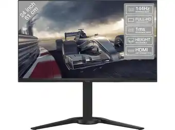 Saturn Peaq pmo g240-ffc 24 zoll full-hd gaming monitor (1 ms reaktionszeit, 144 hz) Angebot