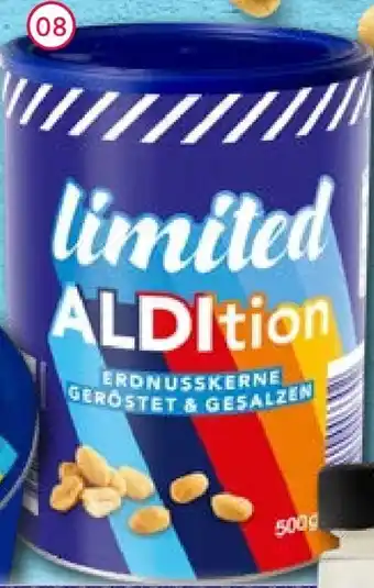 Aldi Nord Limited aldition erdnusskerne Angebot