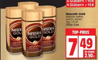 Elli Markt Nescafé Gold 200 g Glas Angebot