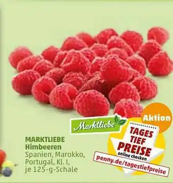 PENNY Marktliebe Himbeeren 125g Angebot