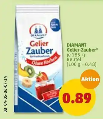 PENNY Diamant Gelier-zauber 185g Beutel Angebot