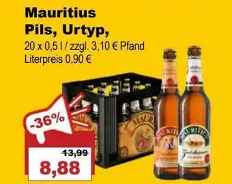 Bilgro Mauritius pils, urtyp Angebot