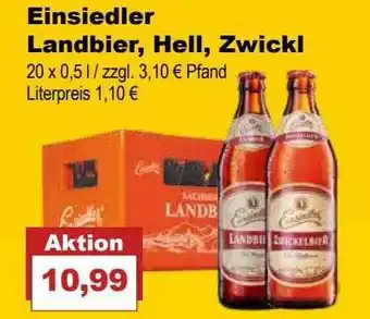 Bilgro Einsiedler landbier, hell, zwickl Angebot