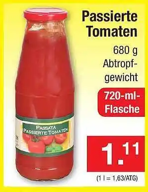 Zimmermann Passierte tomaten Angebot