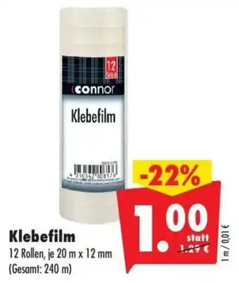 Mäc Geiz Connor Klebefilm Angebot