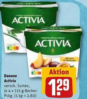 REWE Danone activia Angebot