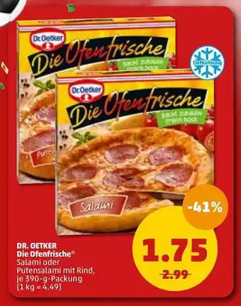 PENNY Dr Oetker Die Ofenfrische 390g Angebot