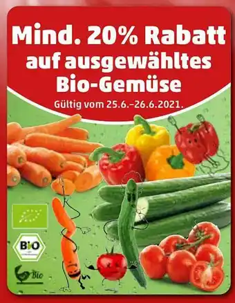 PENNY 20% Rabatt Auf Ausgewähltes Bio-gemüse Angebot