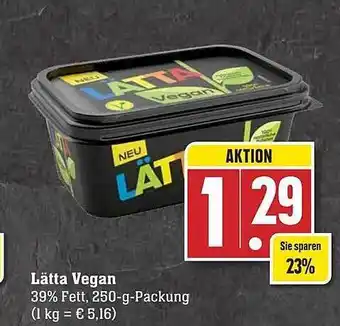 Edeka Lätta vegan Angebot