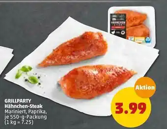 PENNY Grillparty Hähnchen-steak 550g Angebot