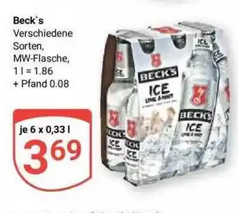 Globus Beck's Angebot