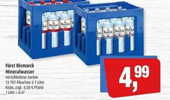 Markant Fürst bismarck mineralwasser Angebot