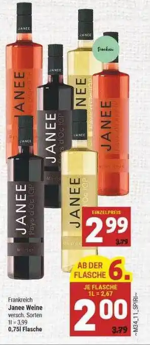 Marktkauf Frankreich janee weine Angebot