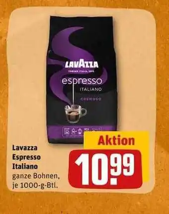 REWE Lavazza espresso italiano Angebot