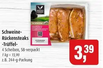 Markant Qualitats Fleischerei Schweineruckensteaks Truffel Angebot