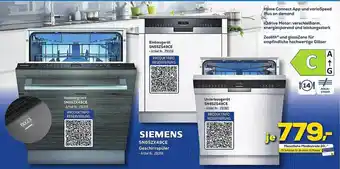 Euronics Berlet Sn65zx49ce geschirrspüler siemens Angebot