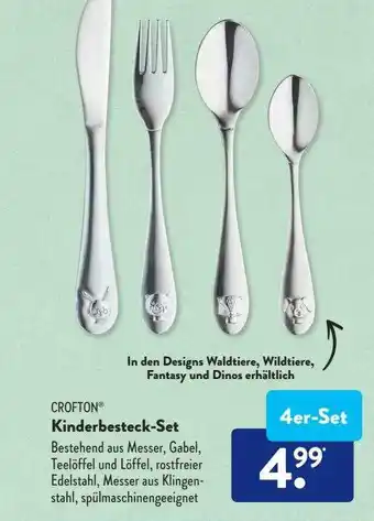 Aldi Süd Kinderbesteck-set crofton Angebot