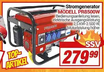 CENTERSHOP Stromgenerator modell pr8500w Angebot