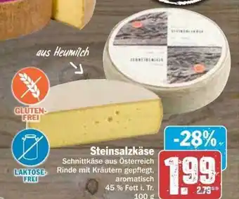 dodenhof Steinsalzkäse Angebot