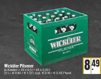 Edeka Wicküler pilsener Angebot