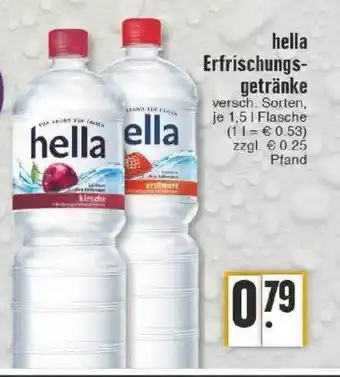 Edeka Hella erfrischungs-getränke Angebot