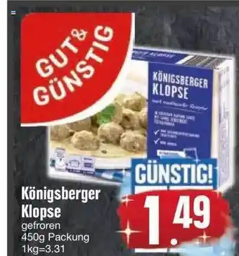 Edeka Gut & günstig königsberger klopse Angebot