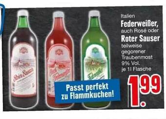 Edeka Federweißer, roter sauser Angebot