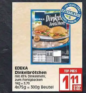 Edeka Frischemarkt Edeka dinkelbrötchen Angebot