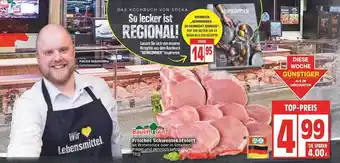 Edeka Frischemarkt Bauern gut frisches schweinekotelett Angebot