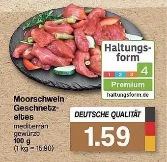 Famila Nord West Moorschwein geschnetzeltes Angebot