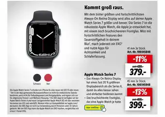 Lidl Apple watch series 7 Angebot