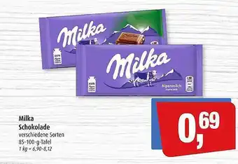 Markant Markt Milka schokolade Angebot