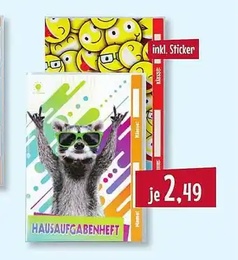 Pfennigpfeiffer Hausaufgabenheft Angebot